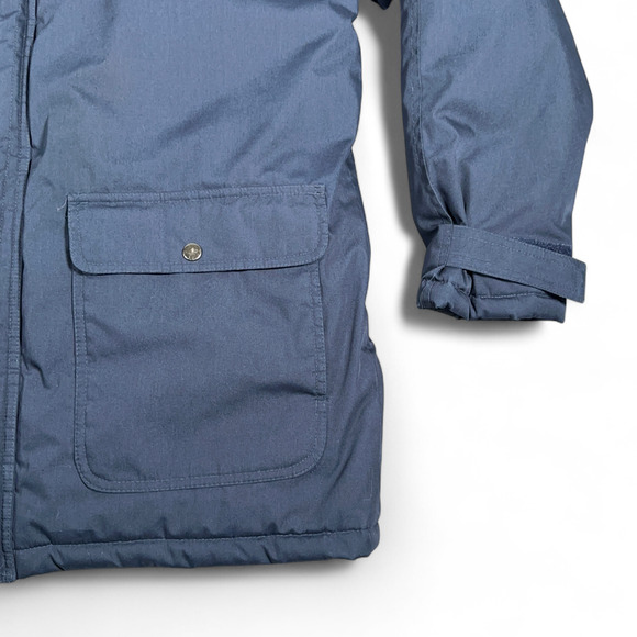 Vintage WearGuard Jacket Adult MEDIUM Blue Waterproof Quilted Workwear 90s - Picture 5 of 8